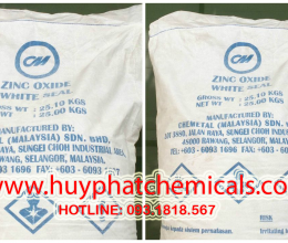 ZnO - Kẽm Oxit - Zinc Oxide 99.8 Malaysia